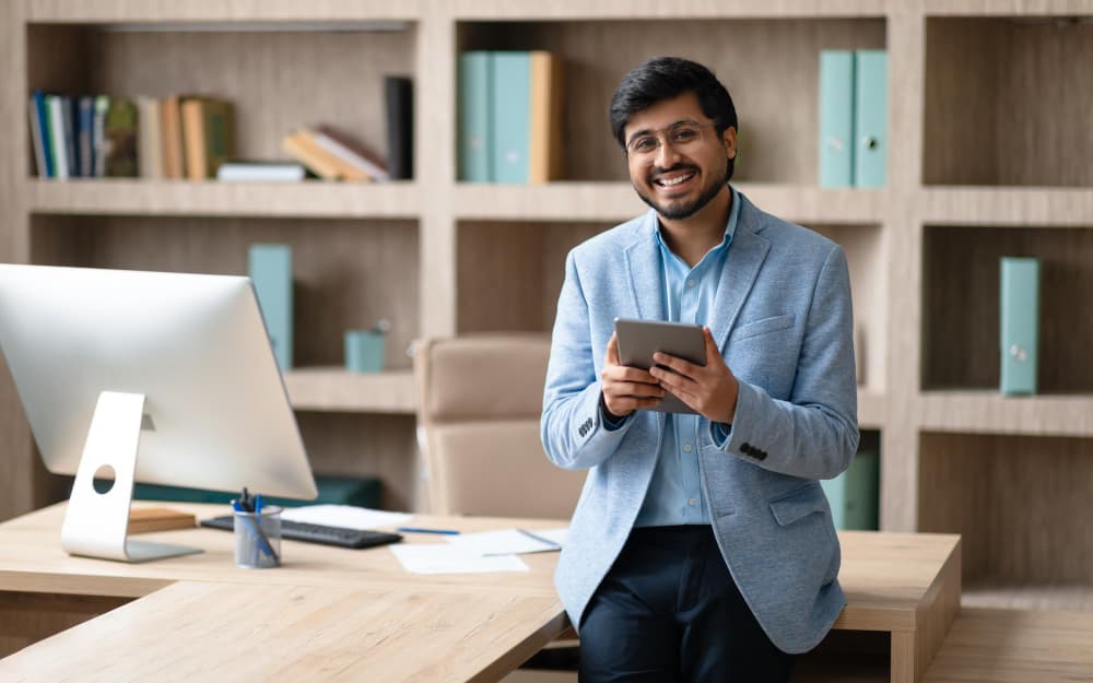 Business customer exploring a dropline overdraft product